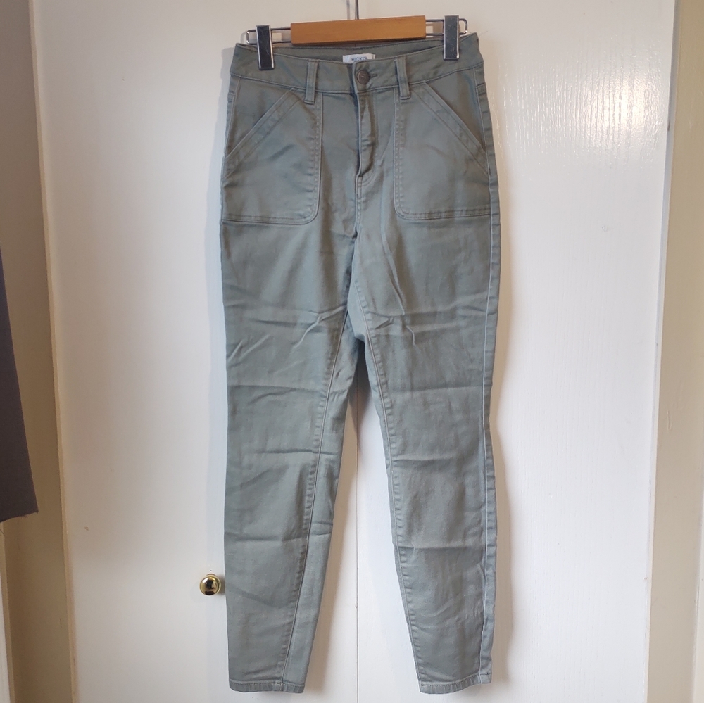 High-rise skinny ankle jeans